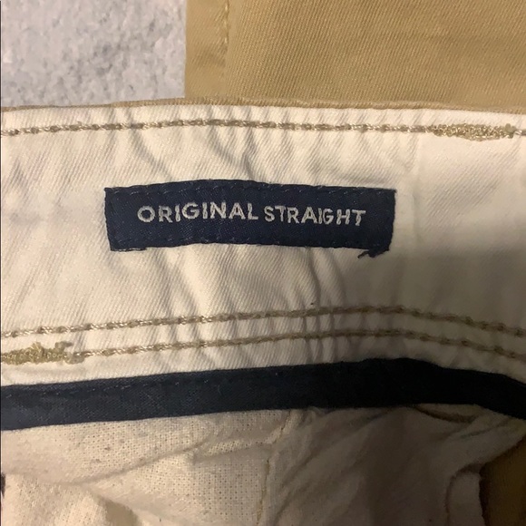 American Eagle 28x30 Original Straight Khakis - Picture 4 of 4